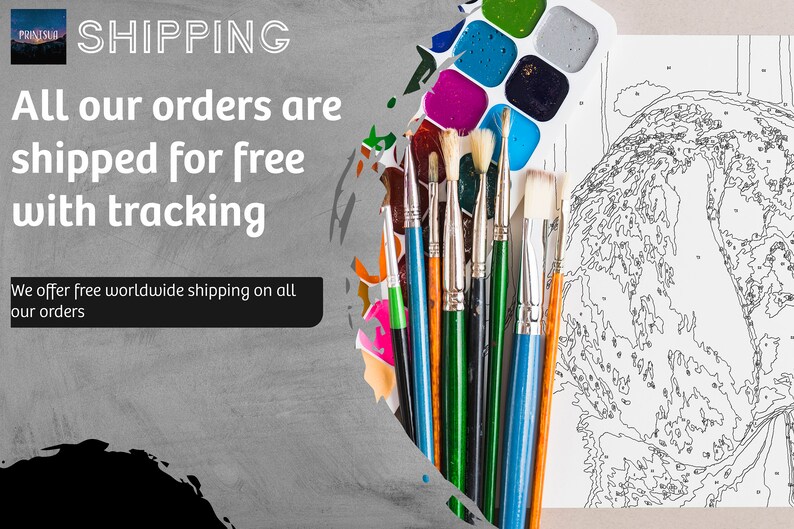 Custom Color by Number Custom Pet Coloring Page Custom Paint Etsy