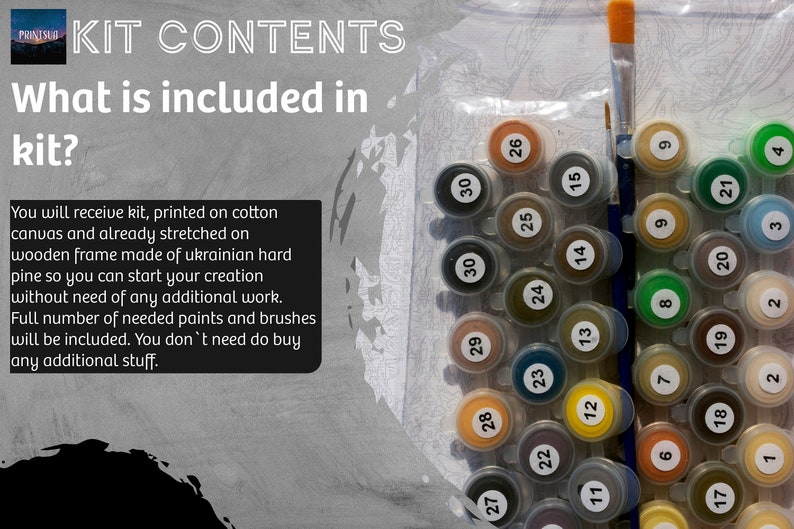 Custom Color by Number Custom Pet Coloring Page Custom Paint Etsy