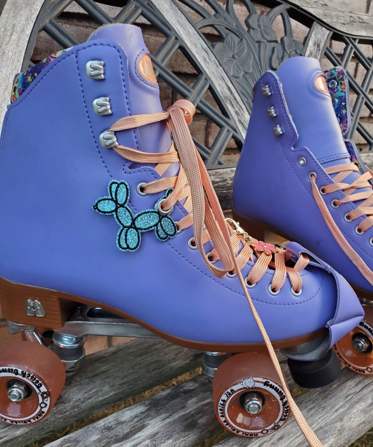 Glitter skate accessories Etsy