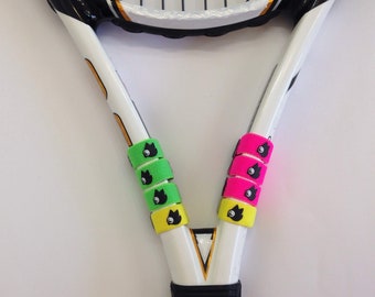 izzers Tennis Score Keeper, mark and see the score easily, 2-pack, pink/green/yellow