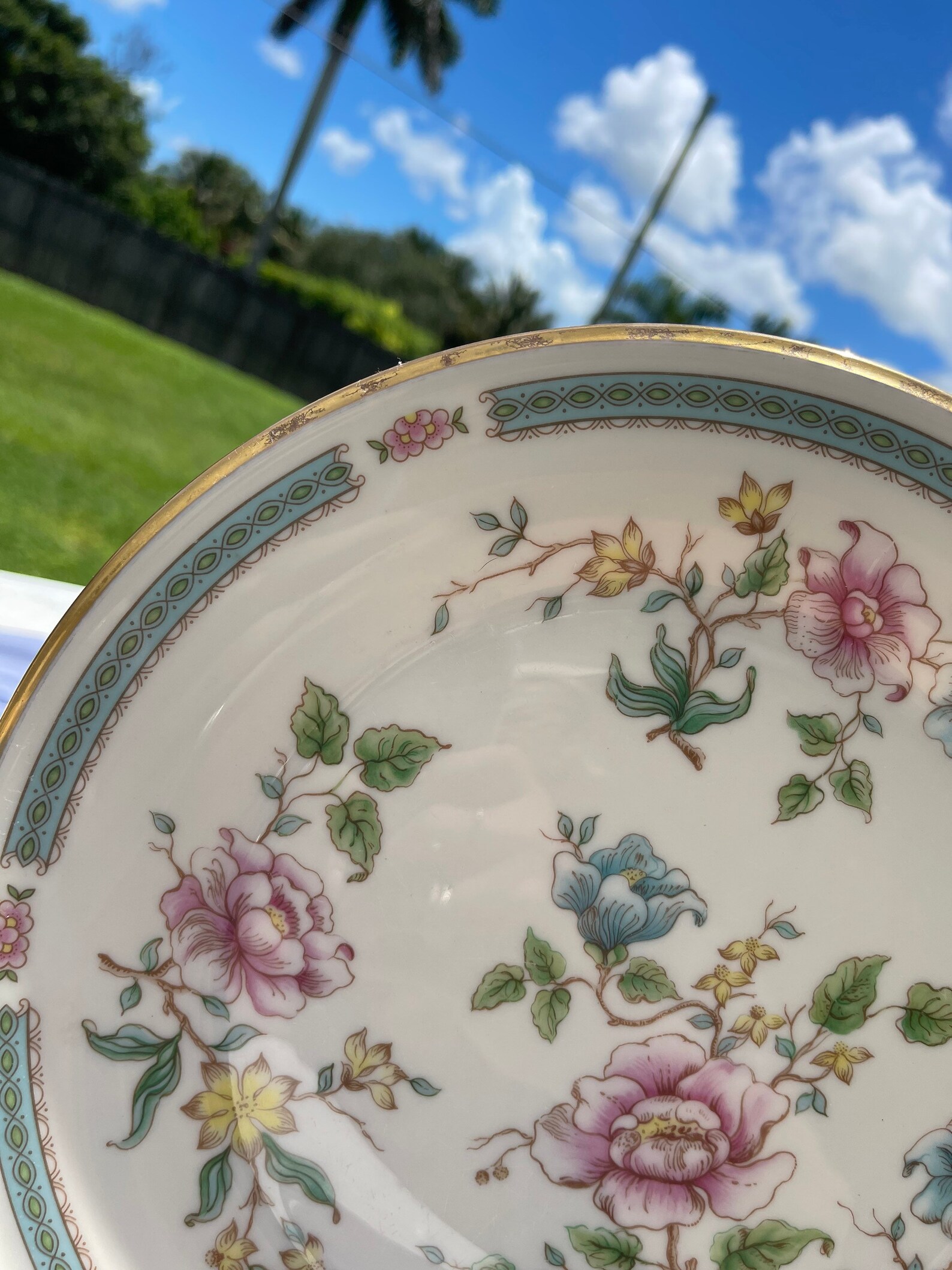 Beautiful Lenox Plate Morning Blossom Etsy