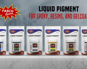 Liquid Pigment for Resin, Epoxy, and Gelcoat - 4 oz.