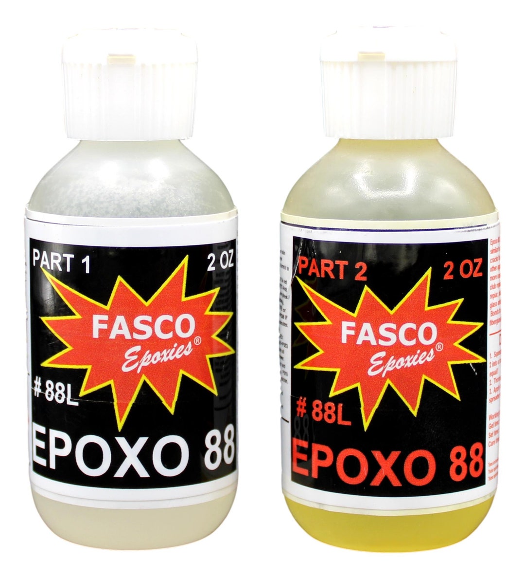 Epoxo 88 Fast Cure Epoxy 6 Minute Set Fast Set Epoxy 4 Oz Kit Etsy
