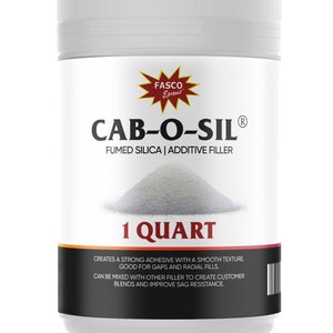 Fumed silica - M5 CAB-O-SIL - Filler - Additive - Quart
