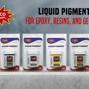 Liquid Pigment for Resin, Epoxy, and Gelcoat - 1 oz
