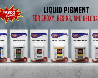 Liquid Pigment for Resin, Epoxy, and Gelcoat - 1 oz