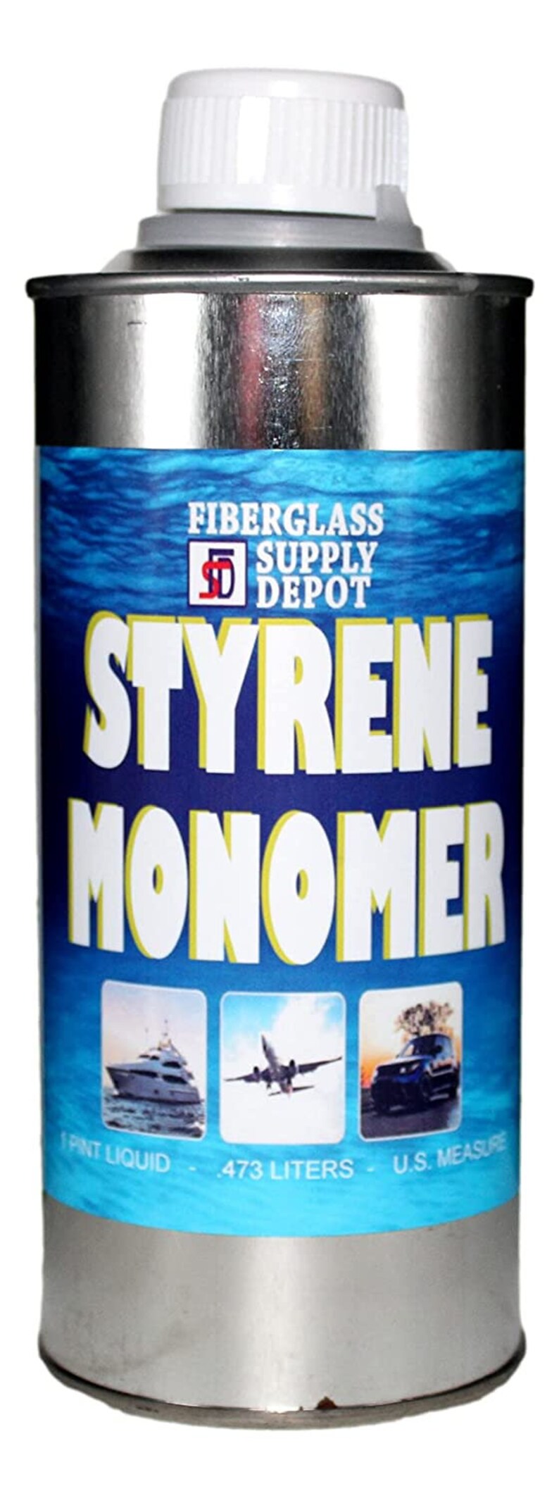 Styrene Monomer Thinner for Gelcoat and Polyester Resin Pint Etsy