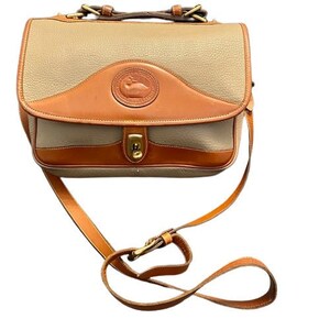 Dooney and Bourke Vintage Carrier Leather Messenger Crossbody Bag Etsy Ireland