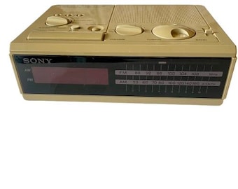 SONY　dream machine icf-c122 クロックラジオ Vintage Sony Dream Machine AM/FM Radio Digital Alarm Clock Model