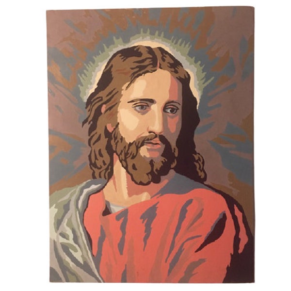 Jesus Paint by Number Etsy