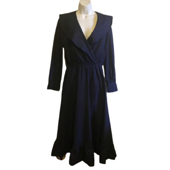 western navy blue dress Navy Blue Modest Western Dresses Navy Blue Modest Dress