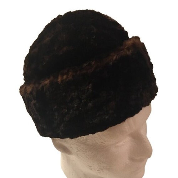 Antique Fur Hat Henderson & Co Montreal Early 1900