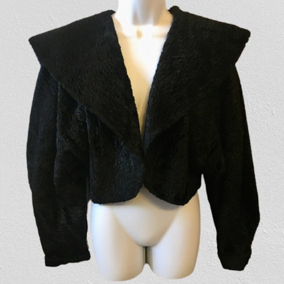 Barboglio Cristina Jan Cropped Jacket Bolero Black