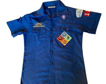 ボーイスカウト制服シャツ 1940年代 シースカウト ユニバーサル