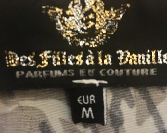 Robe Des Filles à la Vanille Paris vintage des années 90, jupe