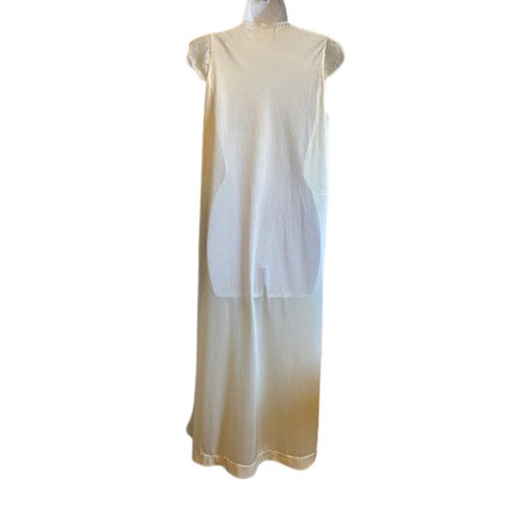 Movie Star Nightgown Full Length Nylon Sleeveless… - image 4