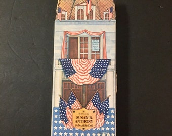 Collectible Doll Susan B. Anthony Hallmark Famous Americans Series 1979 Americana Original Box