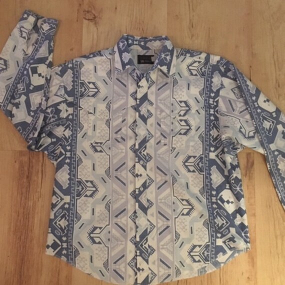 Shirt Panhandle Slim Vintage Men's Shirt Jacket Southwestern XL