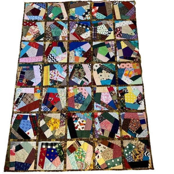 Crazy Quilt Etsy