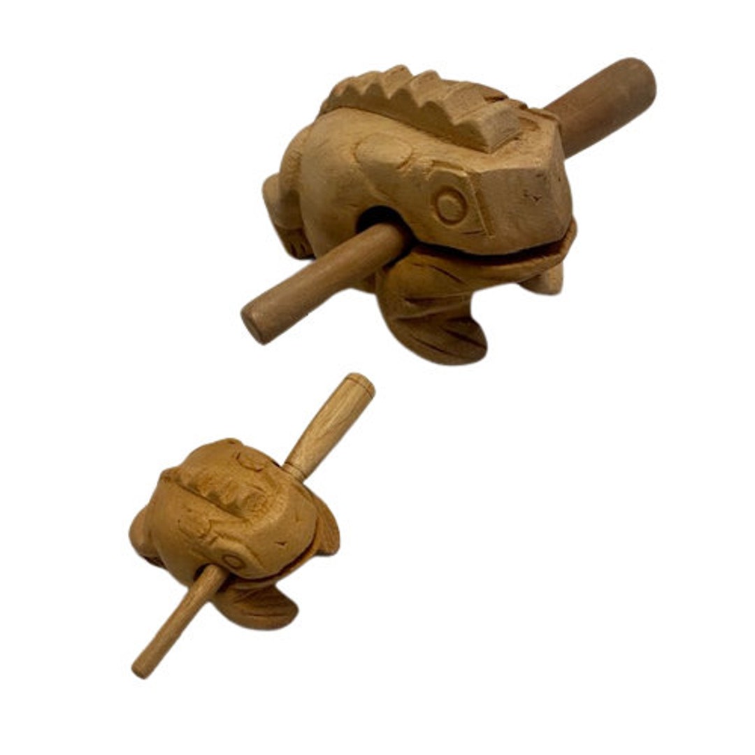 Wooden Frogs - Three Wild Sprouts