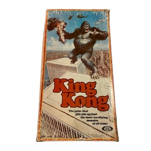 King Kong Board Game Vintage 70s Ideal Collectors Movie Monster