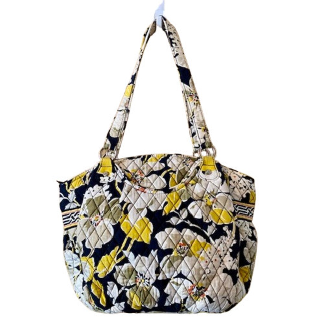 ★hai★ Vera Bag Yellow Black Vera Bradley | Bags | Vera Bradley Black Yellow White Go