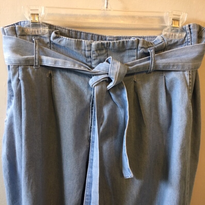 d jeans Vintage Hi Waist Pleats Size 14