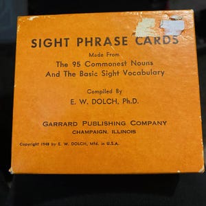 Cartões de palavras educacionais de 1948, materiais de arte para escola e casa, colagem, diários de lixo, conjunto de montagem com 141 cartões