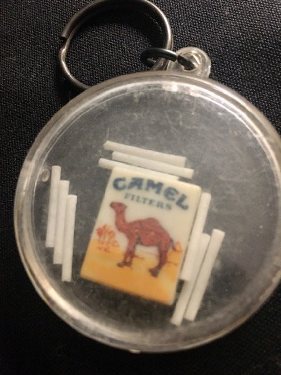 Camel Cigarettes Vintage Keychain Dexterity Game 1980s