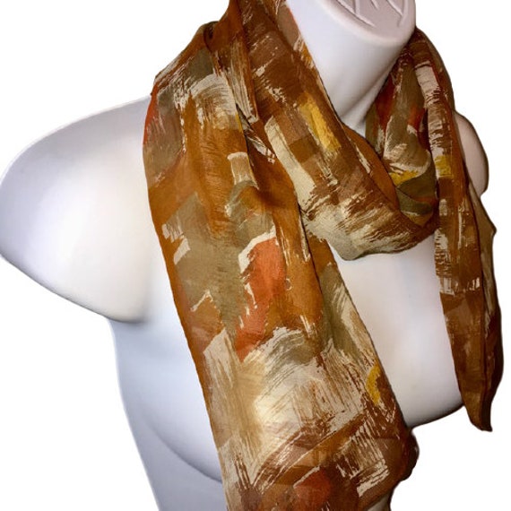 Baar & Beards Top Hit Silk Scarf Japan Hand Rolle… - image 3