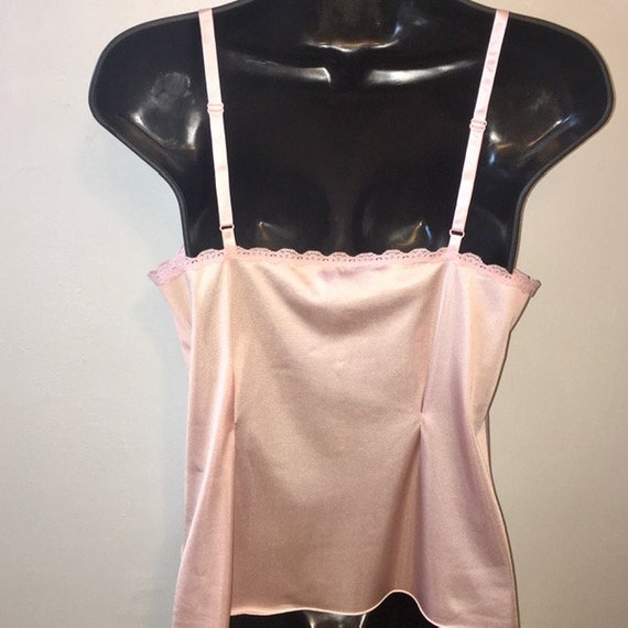 Camisole Vanity Fair Vintage Soft Pink 1970's-Ear… - image 3