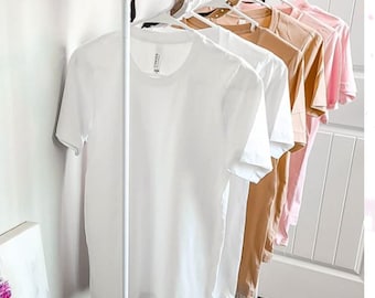 Blank Bella Canvas Unisex T-Shirt: Wholesale Adult Size 3001CVC