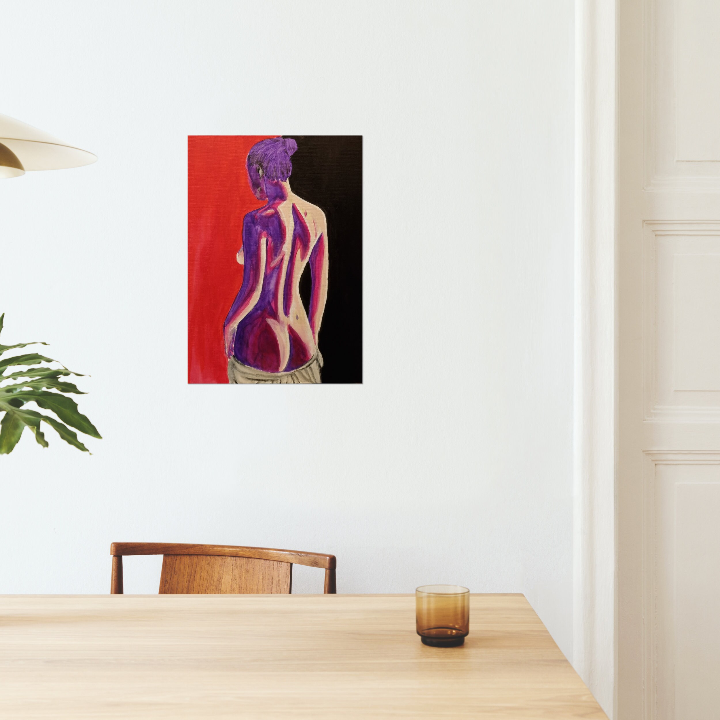 Nude Girl Painting Etsy