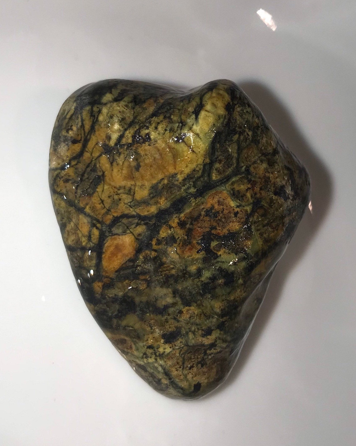 Black Nephrite Jade Stone Etsy