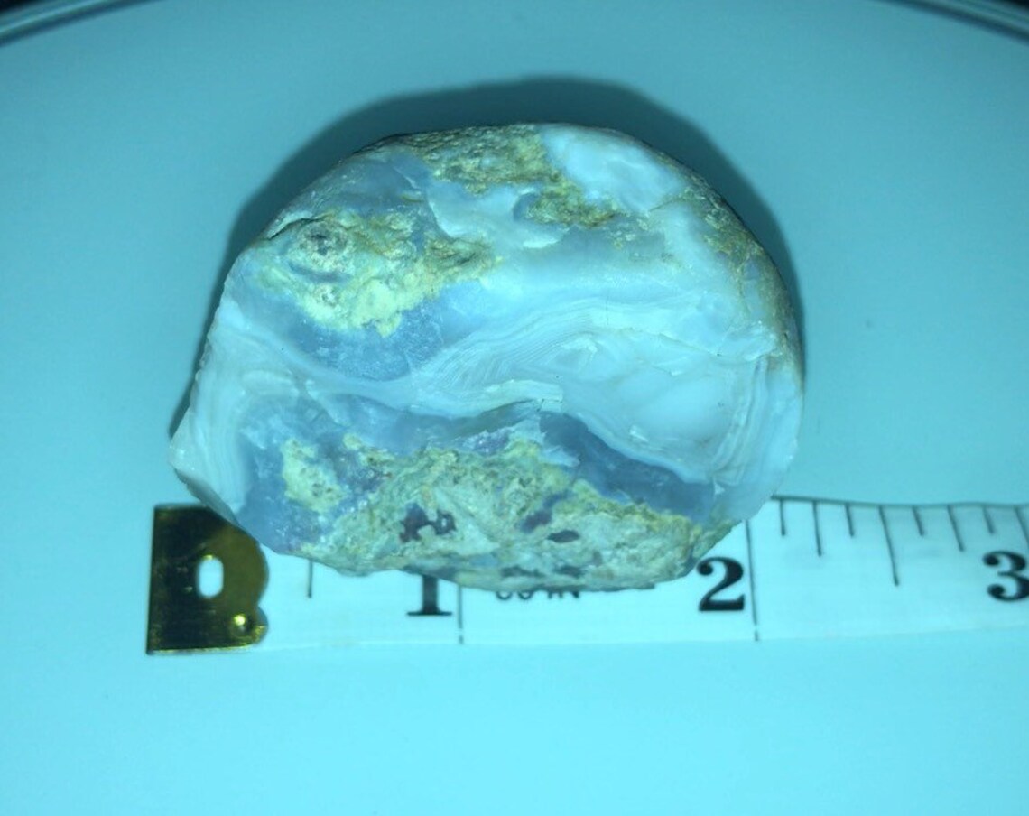 Raw Ellensburg Blue Agate 71 Grams Etsy