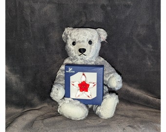 【新品】【値下げ】Steiff クリスマスラビット Christmas Rabbit with Wool Cape - 2024 Limited Edition, 9 in