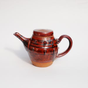 陶器のティーポット 茶色と緑の釉薬 ティーポット - 緑色の釉薬 - Etsy 日本