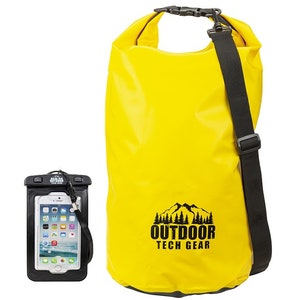 Waterproof Dry Bag 20L, Camping Gear, Kayak Accessory, Canoe, Boat, Beach, Waterproof, Beach Bag, Dry Bag, Outdoor, Universal Phone Pouch
