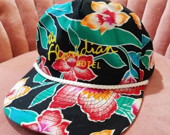 90s flower hat