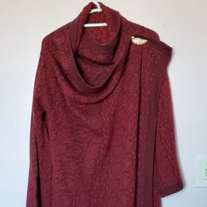 Jacquard Knitted Coat/Jacket in size M