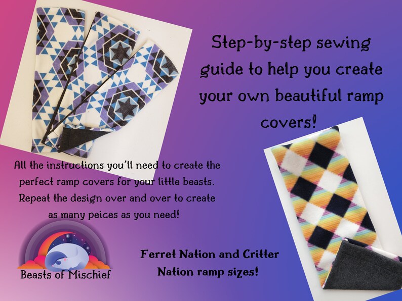Sewing Machine Ramp Critter Nation Ramp Cover Sewing Guide (digital Download) - Etsy