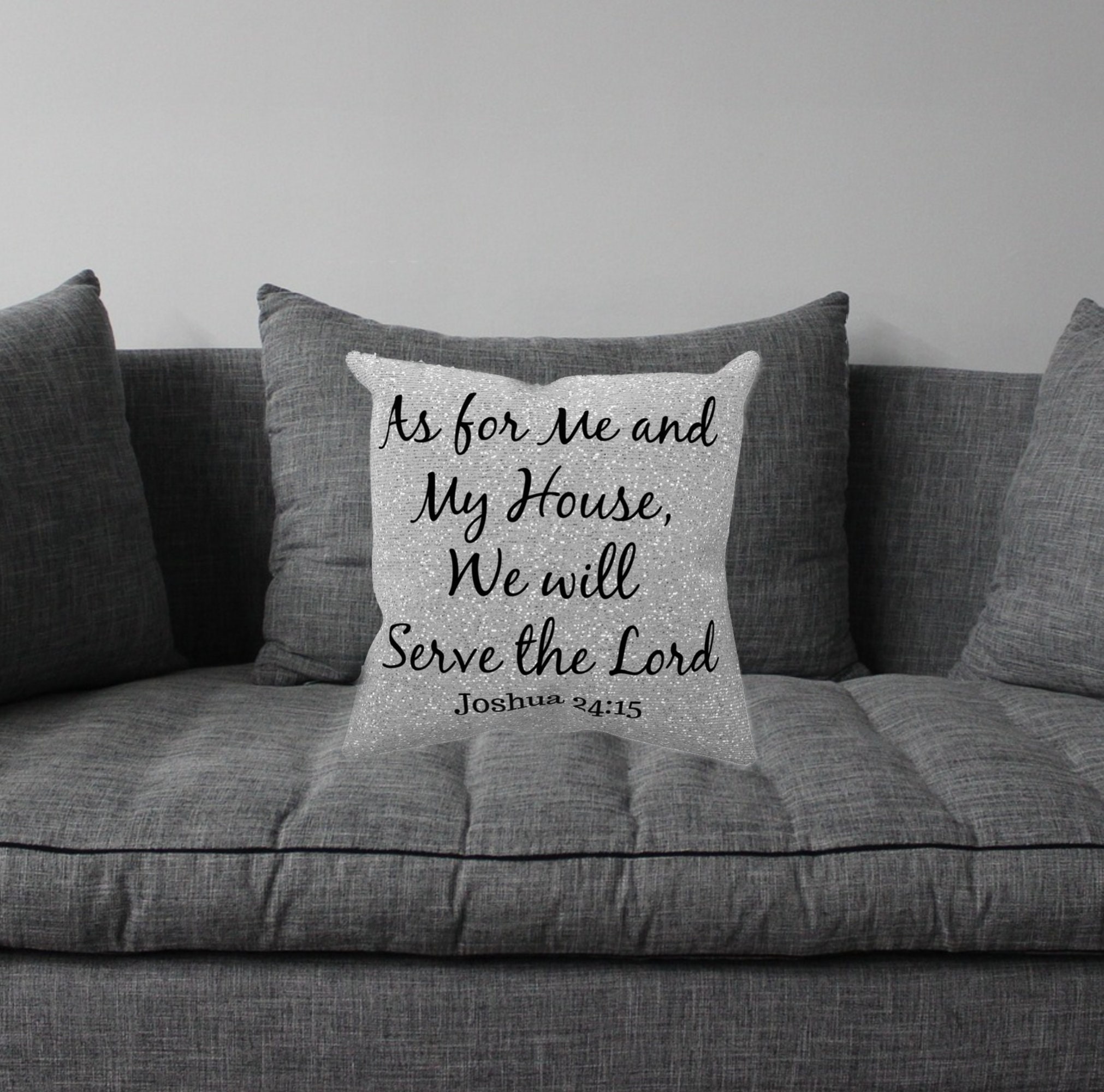 Pillows with Sayings Throw Pillow Christian Decor with Quote Etsy