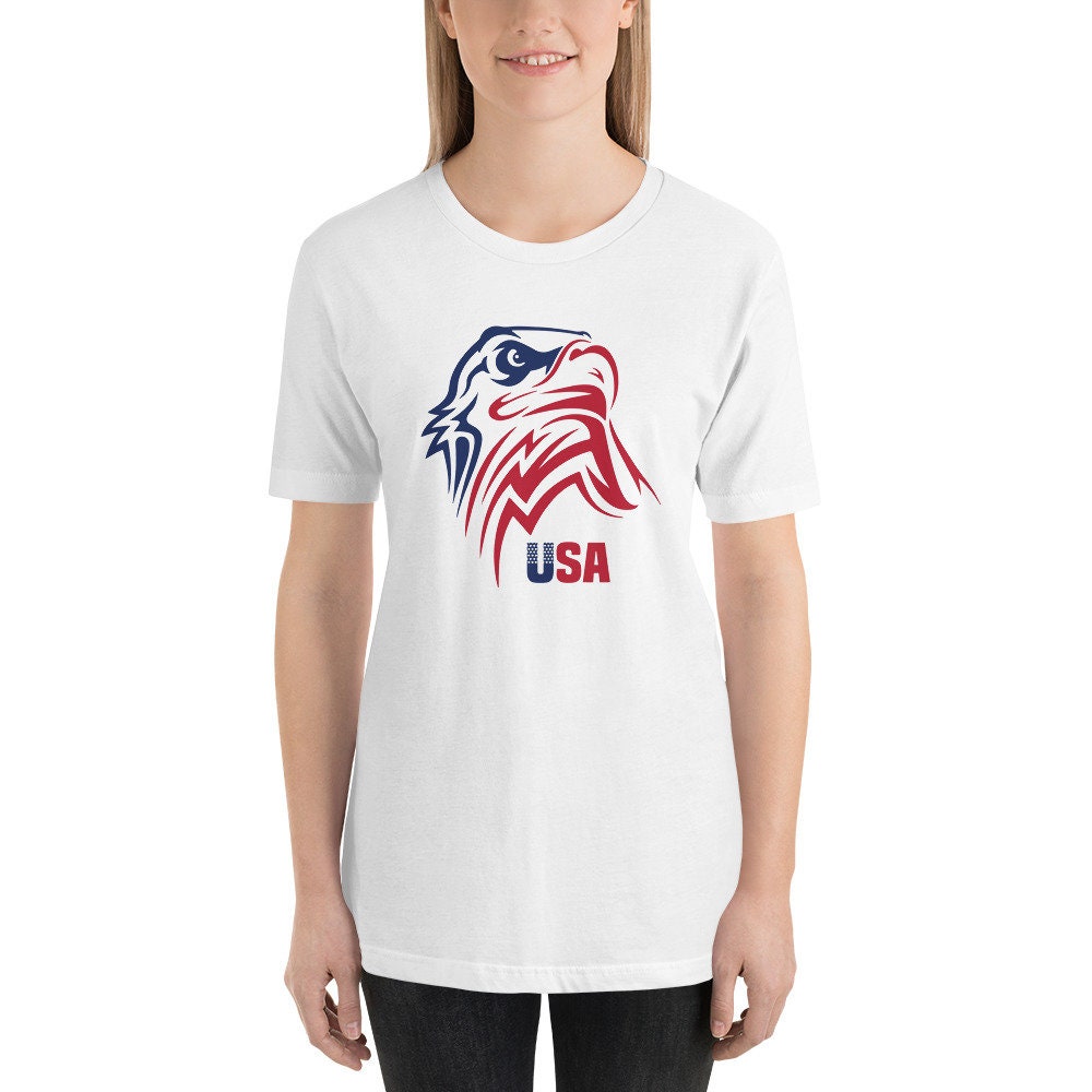 American Eagle Head Flag Patriotic Shirts American Pride | Etsy