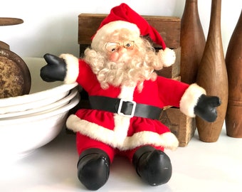 large stuffed santa