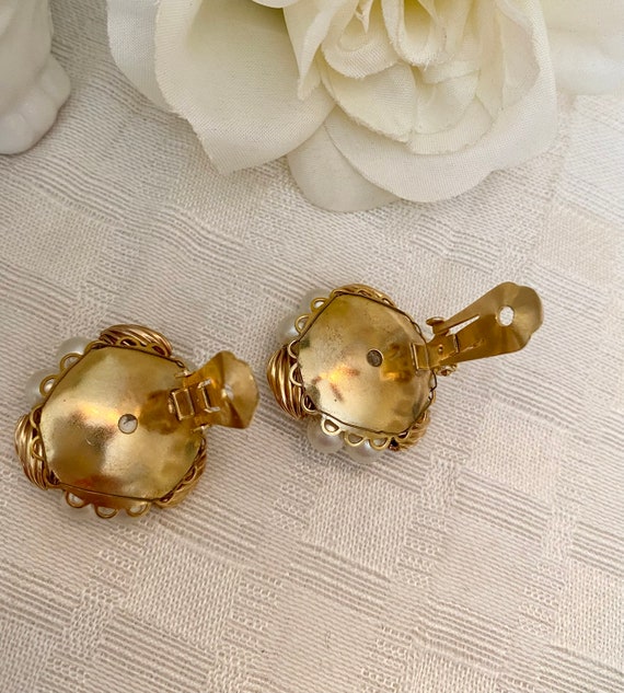 Marvella Cluster Button Earrings, Lightweight, Fa… - image 5