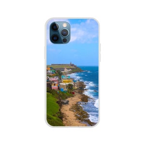 The Sea Side of Old San Juan, Puerto Rico, Caribbean island - iPhone Case