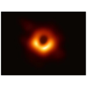 First Image of a Black Hole Captured by the the Event Horizon Telescope ...
