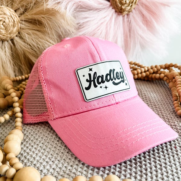 Name Hat for Girl, Kids Name Hat, Personalized Baby Hat, Child Name Hat, Custom name hat, Kids Baseball Hat, Baseball Hat for Girl, Baby Hat