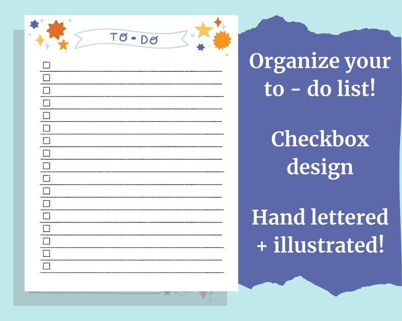 aesthetic to do list printable planner bullet journal bujo