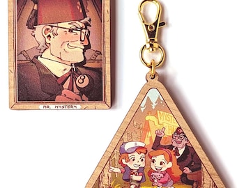 Gravity Crew / Wood Charm